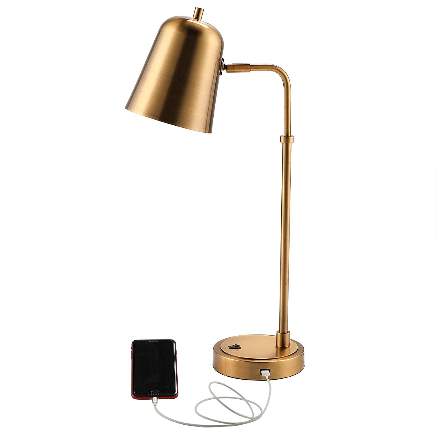 Desk Organizers — Melissa Mathe Large Space Age Energy Rock Table Lamp
